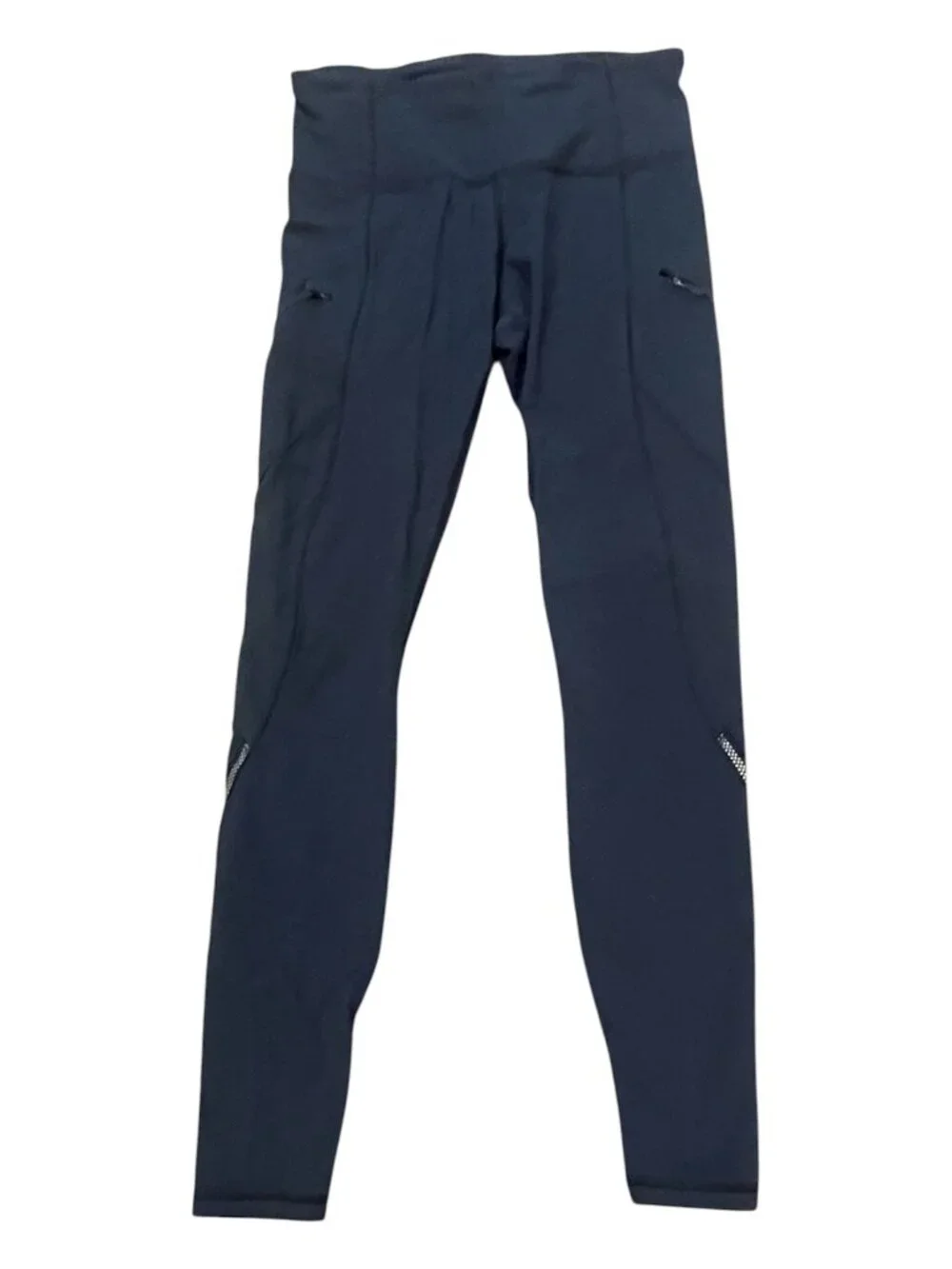 Lululemon zip-pocket reflective leggings, size 6 (navy) - Picture 2 of 2